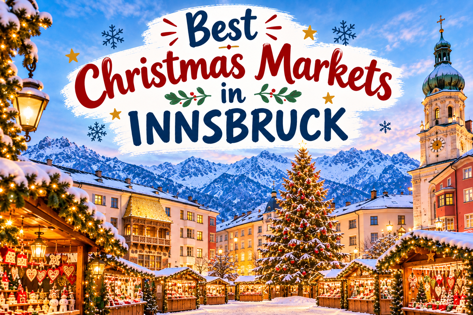 4 Spectacular Christmas Markets in Innsbruck